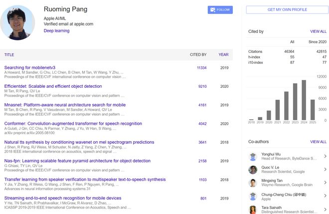 逃Meta！华人AI巨星+1年薪飙至9位数AG真人百家乐刚刚苹果大模型团队负责人